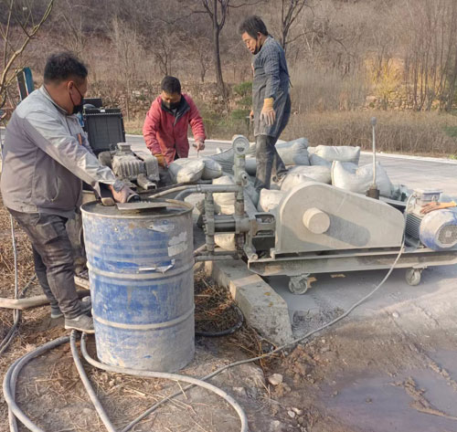 罗定路面下沉注浆